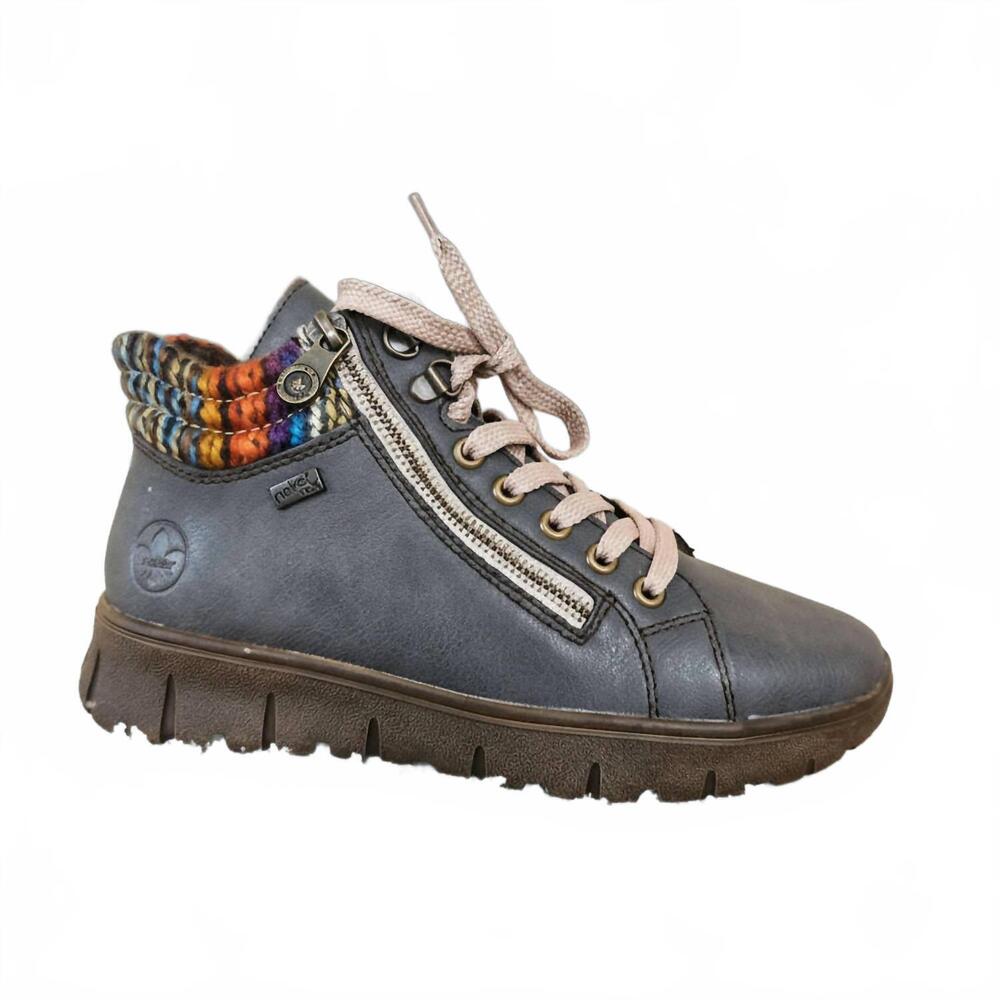 NEW RIEKER women's waterproof winter boot in grey